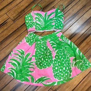 Lilly Pulitzer parfait flamenco two piece …